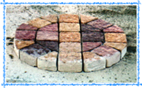 paves en rosace etape 3